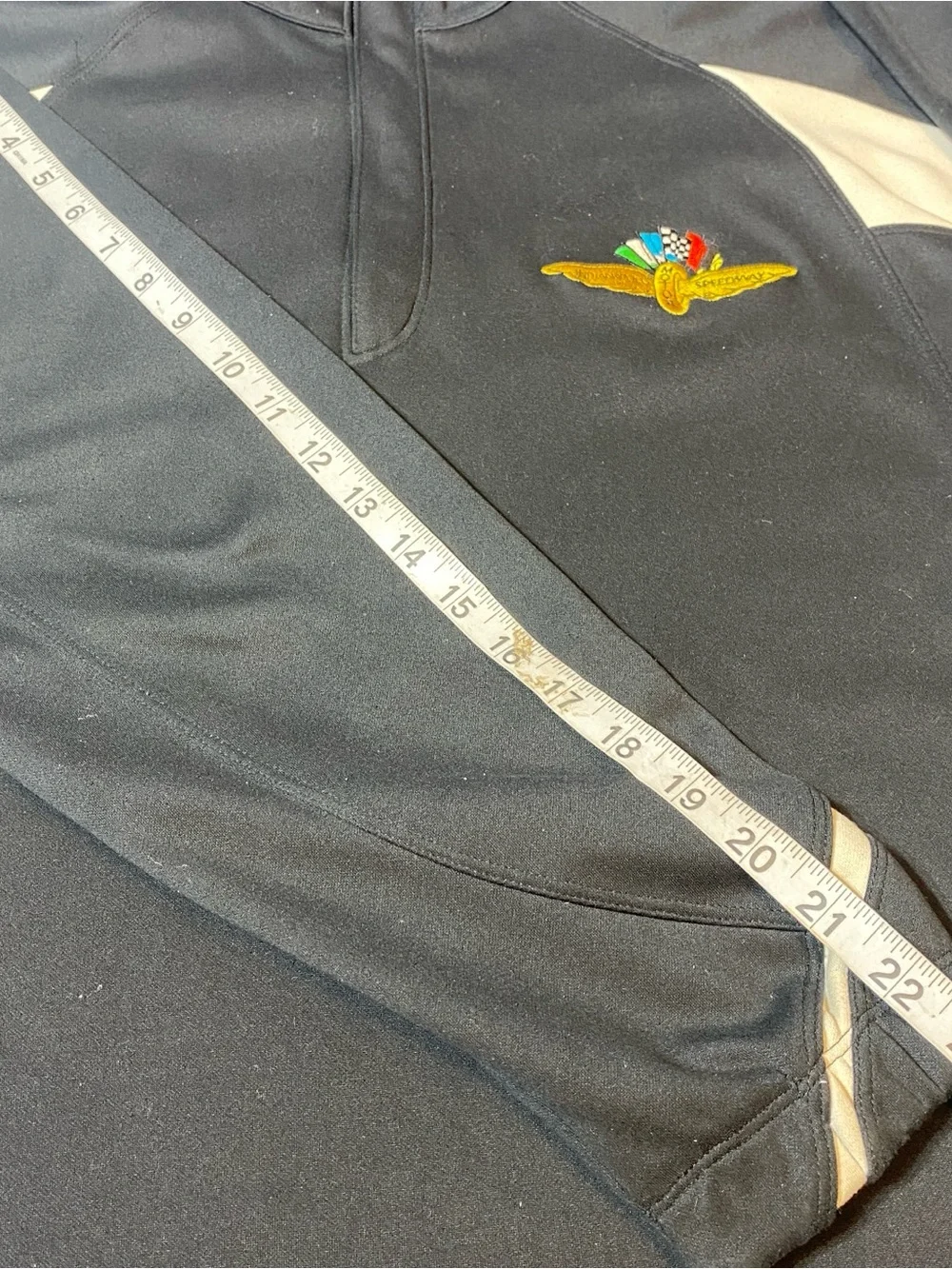 Nike Golf Indianapolis Motor Speedway 1/4 Zip Pullover Jacket Black Men’s Small
